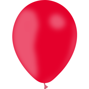 Balony lateksowe - PASTEL P25- 5",  czerwone - 100 szt.    
