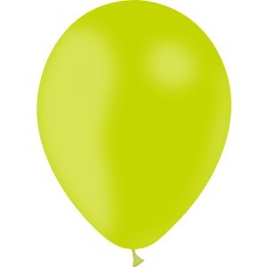 Balony lateksowe - PASTEL P36 - 5",  kolor limonkowy - 100szt