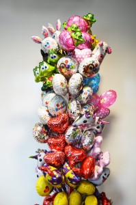 Balony na patyczku 9'' - 70 szt. 