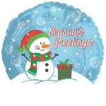 Balon foliowy 18" Bałwanek  (luzem)