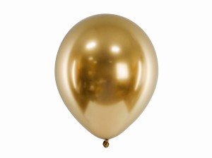 Balon Glossy złoty