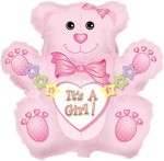  Balon foliowy 32'' - It's a Girl Bear