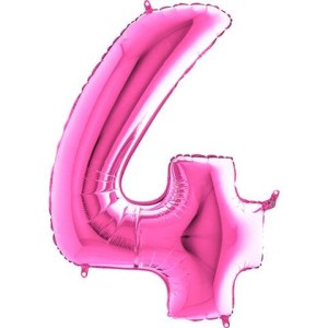 Balon foliowy 40'' - Fuksja "4" 