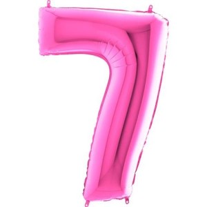Balon foliowy 40'' - Fuksja "7"    