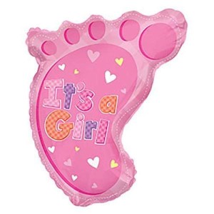 Balon foliowy 22" - It's a Girl