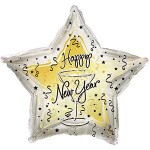 Balon foliowy 18" - Happy New Year (pakowany)