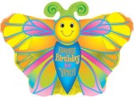 Balon foliowy 20"- HBD Butterfly