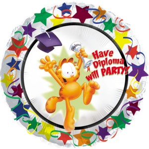Balon foliowy 17'' - Z dyplomem na imprezę