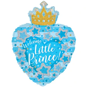 Balon foliowy 24'' luz- Witaj mały Królewiczu