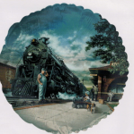 Balon foliowy - pociąg retro