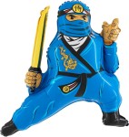 Balon foliowy 21" Ninja Niebieski