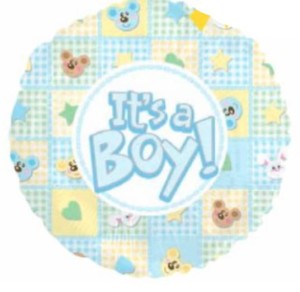 Balon foliowy 18" - It's a boy