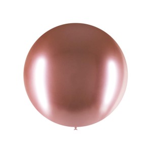 Balon lateksowy - BRILLIANT B07 - 23" - kolor rose gold - 1 szt.