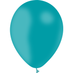 Balony lateksowe - PASTEL P43 - 5",  turkusowe - 100 szt.   