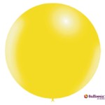 Balon lateksowy - PASTEL P22- 23" - kolor cytrynowy - 1 szt.   