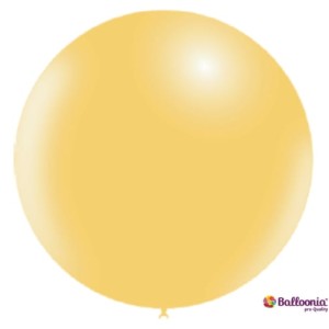 Balon lateksowy - PASTEL P23-23" - żółty - 1 szt.   