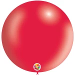 Balon lateksowy - PASTEL P25-23" -  czerwony - 1 szt.    