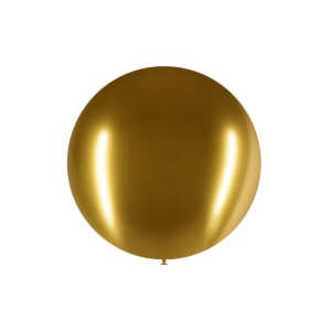 Balon lateksowy - BRILLIANTT B01 - 23" - kolor złoty  - 1 szt.    