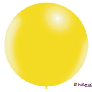 Balony lateksowe - PASTEL P22 - 36" - kolor cytrynowy - 1szt.  