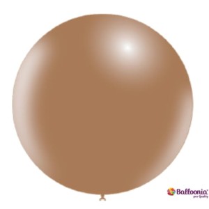 Balon lateksowy - PASTEL P45 - 36" - brązowy - 1szt.   