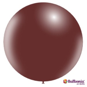 Balon lateksowy - PASTEL p40 - 36" - kolor czekoladowy - 1szt.    