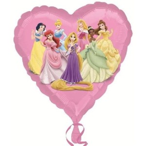 balon foliowy 18"- Disney Princess  -luz 