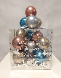 Przezroczysty box  30x30x30