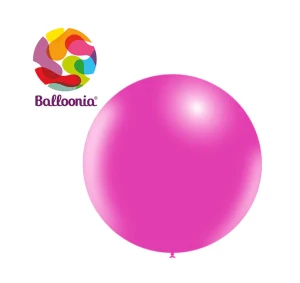 Balon lateksowy - PASTEL P30-23" - kolor fuksjowy - 1 szt.   