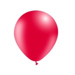 Balony lateksowe - PASTEL P25- 12"- czerwone - 50 szt.  