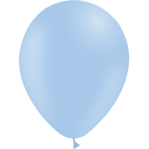 Balony lateksowe - MATTE T01- 12'' - kolor baby blue 50 szt.