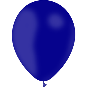 Balony lateksowe - PASTEL P35 - 5", granatowy - 100szt 