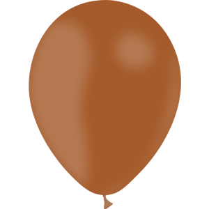 Balony lateksowe - PASTEL P45 - 5", brązowy - 100szt  