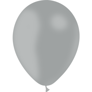 Balony lateksowe - PASTEL P44 - 5",  szary - 100szt   