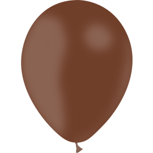 Balony lateksowe - PASTEL P40 - 5",  czekoladowy - 100 szt.    