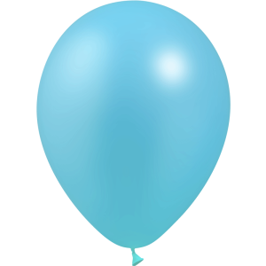 Balony lateksowe - METALCLLIC M89 - 12" - baby blue- 50 szt.   