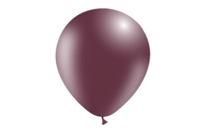 Balony lateksowe - PASTEL - 12"- burgund 100 szt.