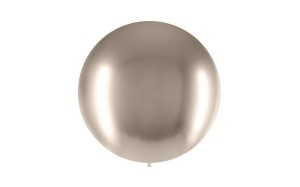 Balon lateksowy - BRILLIANT B08 - 23" - kolor szampański - 1 szt.