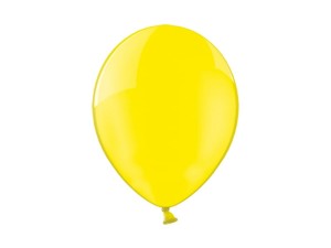 Balon lateksowy 10'' - Krystaliczny zółty (20szt.)