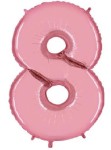 Balon foliowy 40'' - Różowy "8"