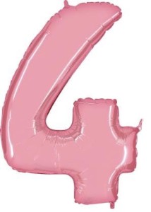 Balon foliowy 40'' - Różowy "4"