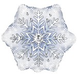 Balon foliowy 18" - Śnieżynka (luzem)