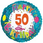 Balon foliowy - "50"