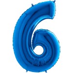 Balon foliowy 40'' - Ciemnoniebieski "6"