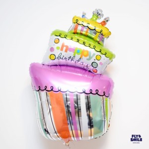 Balon foliowy 26'' - Tort (luzem)