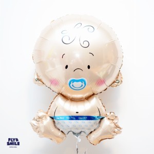 Balon foliowy 24'' - Baby Boy (luzem)