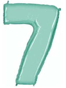 Balon foliowy 40'' - turkusowy "7"