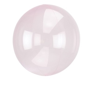 Balon foliowy 18" - Clearz Crystal Light Pink