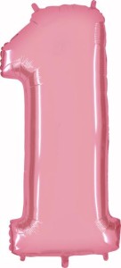 Balon foliowy 40'' - Różowy "1"