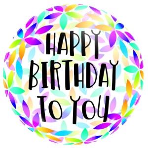 Balon foliowy - Crystal Clear Happy Clear To You