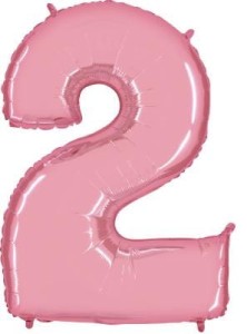 Balon foliowy 40'' - Różowy "2"